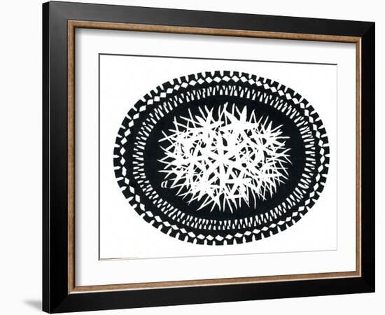 Elliptical Design-George Adamson-Framed Giclee Print