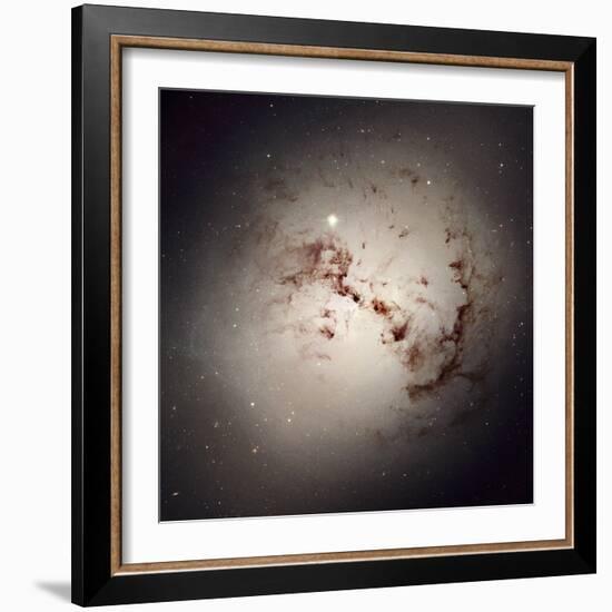 Elliptical Galaxy NGC 1316, HST Image-null-Framed Premium Photographic Print