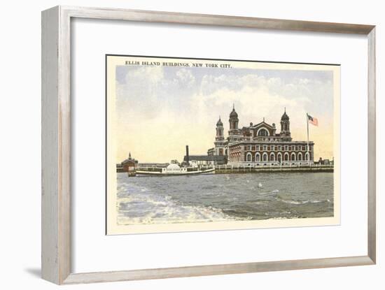 Ellis Island, New York City-null-Framed Art Print