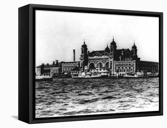 Ellis Island-null-Framed Premier Image Canvas
