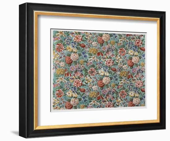 Ellsworth Garden, Pub. 1933 (Colour Litho)-Harry Wearne-Framed Premium Giclee Print