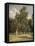 Elm Trees in Prater, 1831-Ferdinand Georg Waldmuller-Framed Premier Image Canvas