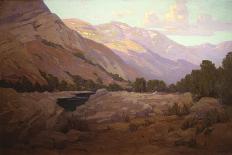 Canyon Near Ojai-Elmer Wachtel-Framed Giclee Print