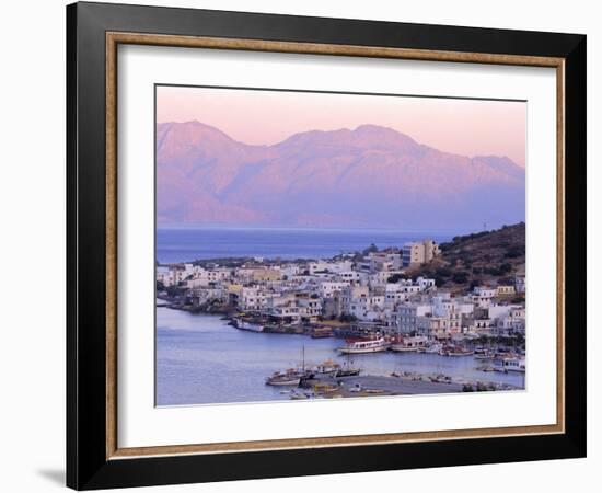 Elounda, Crete, Greece, Europe-Upperhall Ltd-Framed Photographic Print