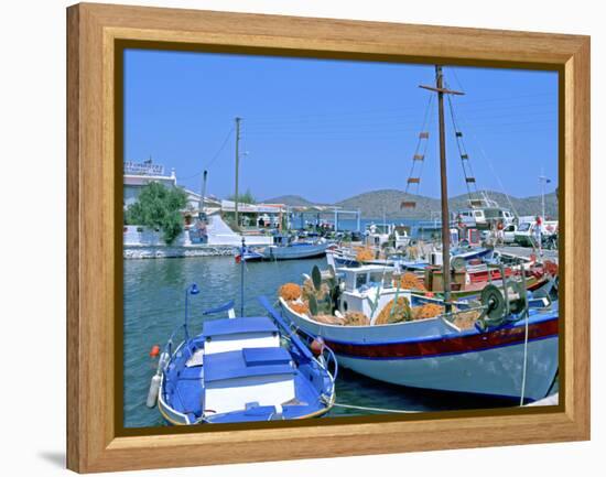 Elounda, Crete, Greece-Peter Thompson-Framed Premier Image Canvas