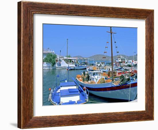 Elounda, Crete, Greece-Peter Thompson-Framed Photographic Print