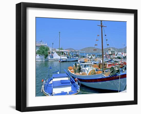 Elounda, Crete, Greece-Peter Thompson-Framed Photographic Print