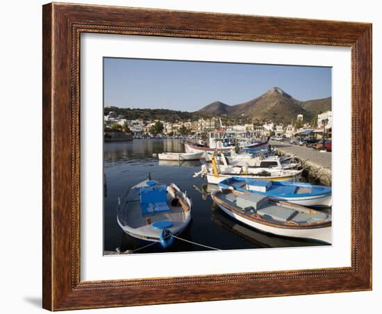 Elounda, Crete, Greek Islands, Greece, Europe-Angelo Cavalli-Framed Photographic Print