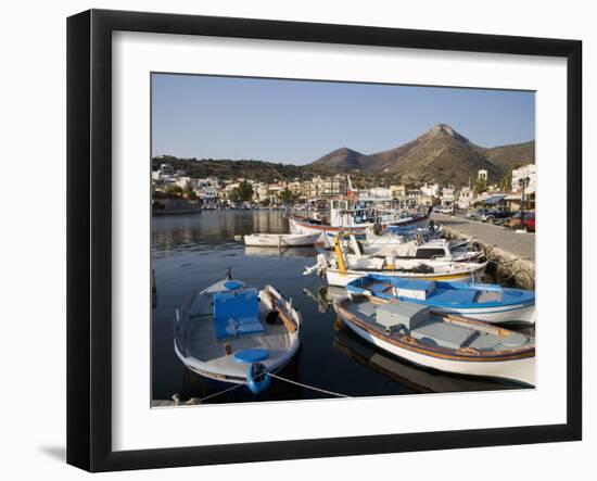 Elounda, Crete, Greek Islands, Greece, Europe-Angelo Cavalli-Framed Photographic Print