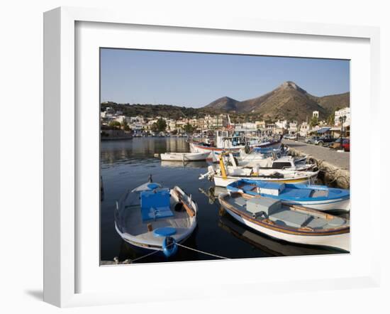 Elounda, Crete, Greek Islands, Greece, Europe-Angelo Cavalli-Framed Photographic Print