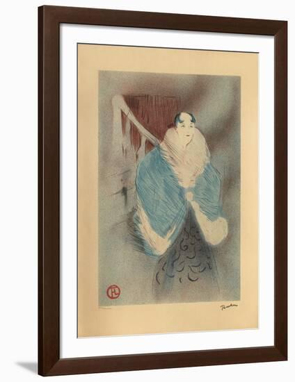 Elsa la Viennoise-Henri de Toulouse-Lautrec-Framed Collectable Print