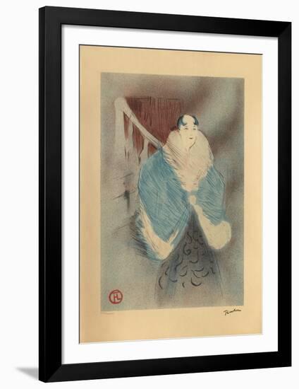 Elsa la Viennoise-Henri de Toulouse-Lautrec-Framed Collectable Print