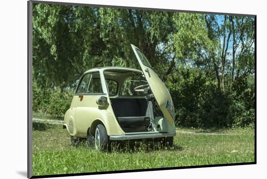 Elsenfeld, Bavaria, Germany, Bmw Isetta, Model 1960, Cubic Capacity 250 Ccm, 12 Hp-Bernd Wittelsbach-Mounted Photographic Print