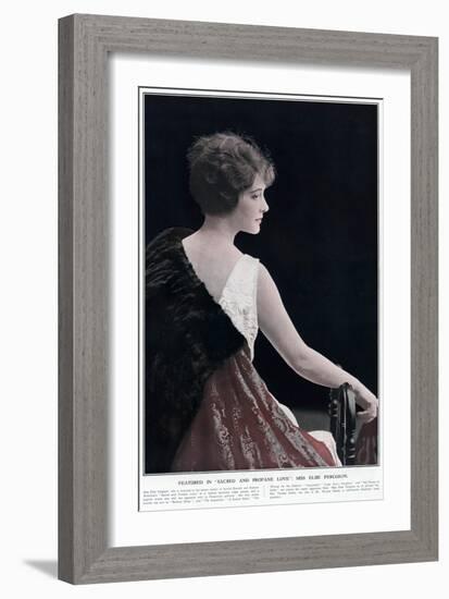 Elsie Ferguson-null-Framed Premium Giclee Print