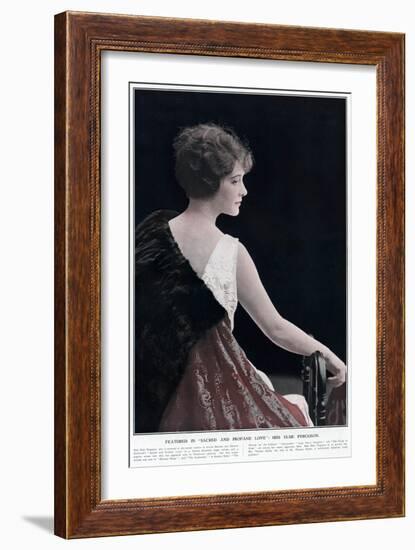 Elsie Ferguson-null-Framed Premium Giclee Print