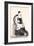 Elsie, Figure, 1921-George Wesley Bellows-Framed Giclee Print