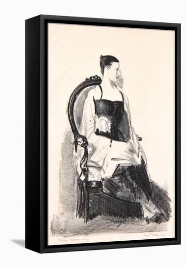 Elsie, Figure, 1921-George Wesley Bellows-Framed Premier Image Canvas