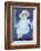 Elsie in a Blue Chair-Mary Cassatt-Framed Giclee Print