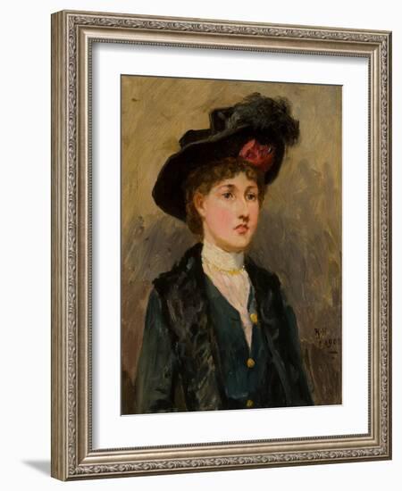 Elsie Wright, 1902-Ralph Hedley-Framed Giclee Print