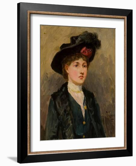 Elsie Wright, 1902-Ralph Hedley-Framed Giclee Print