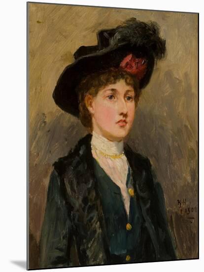 Elsie Wright, 1902-Ralph Hedley-Mounted Giclee Print