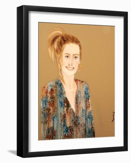 Elspeth, 2017-Susan Adams-Framed Giclee Print