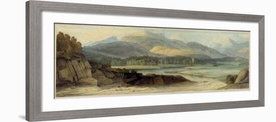 Elterwater, 12th August 1786-Francis Towne-Framed Giclee Print