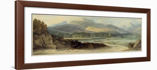 Elterwater, 12th August 1786-Francis Towne-Framed Giclee Print