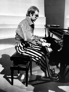 Elton John Playing Piano