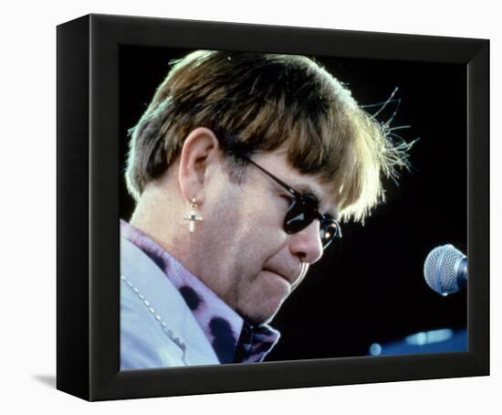 Elton John-null-Framed Stretched Canvas