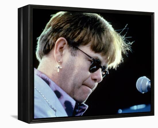 Elton John-null-Framed Stretched Canvas