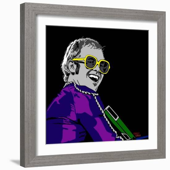 Elton John-Emily Gray-Framed Giclee Print