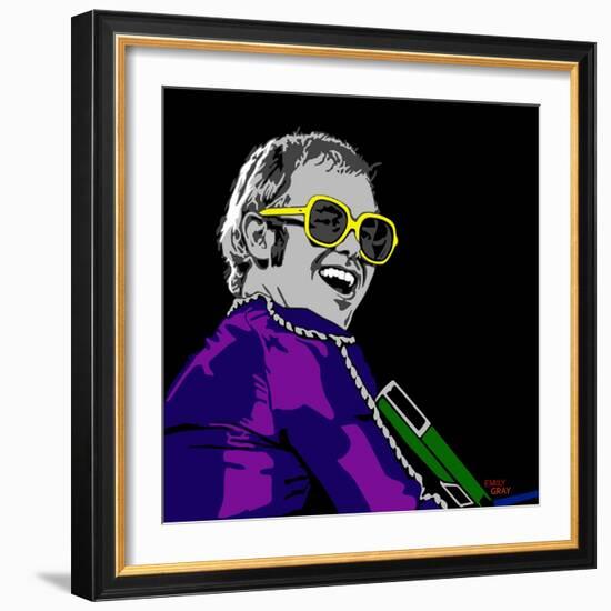 Elton John-Emily Gray-Framed Giclee Print