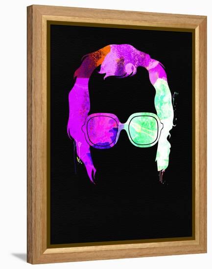 Elton Watercolor-Lana Feldman-Framed Stretched Canvas