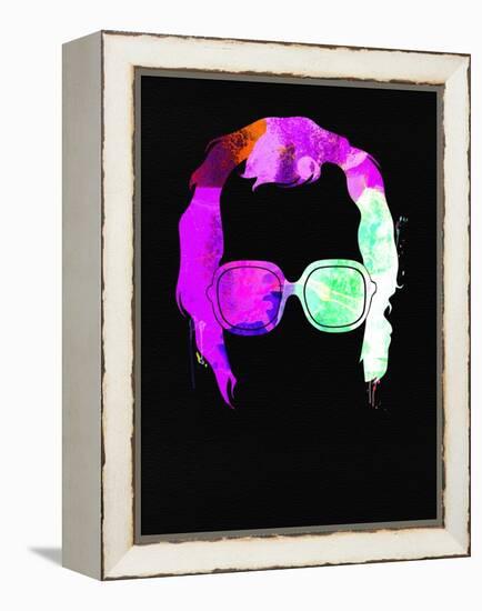 Elton Watercolor-Lana Feldman-Framed Stretched Canvas