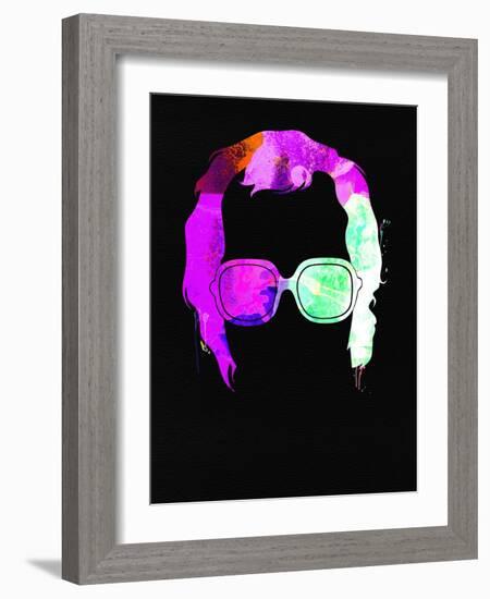 Elton Watercolor-Lana Feldman-Framed Art Print