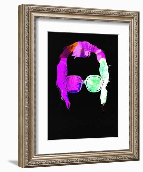 Elton Watercolor-Lana Feldman-Framed Premium Giclee Print