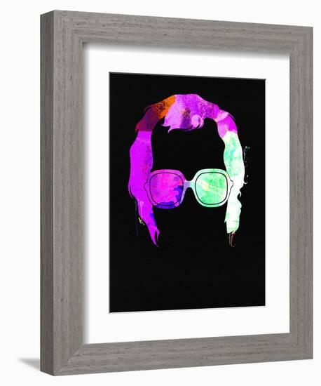 Elton Watercolor-Lana Feldman-Framed Premium Giclee Print