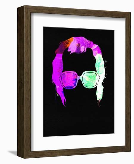 Elton Watercolor-Lana Feldman-Framed Premium Giclee Print