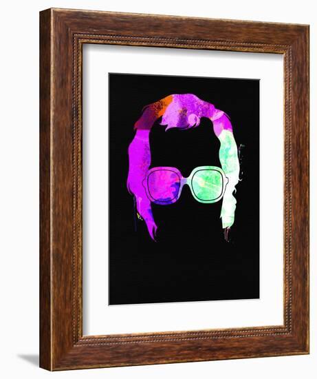 Elton Watercolor-Lana Feldman-Framed Premium Giclee Print