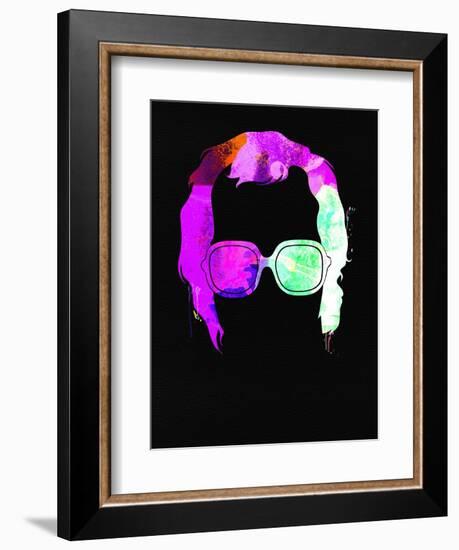 Elton Watercolor-Lana Feldman-Framed Premium Giclee Print