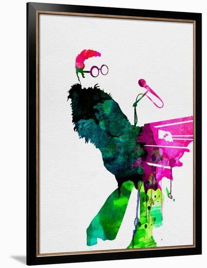 Elton Watercolor-Lora Feldman-Framed Art Print