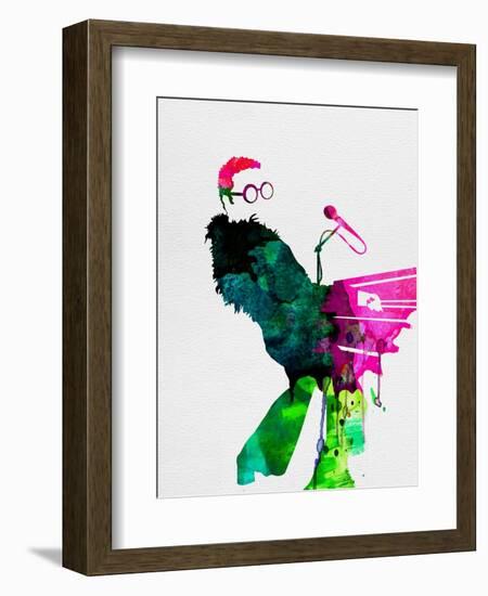 Elton Watercolor-Lora Feldman-Framed Art Print