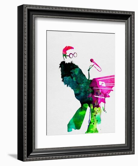 Elton Watercolor-Lora Feldman-Framed Art Print