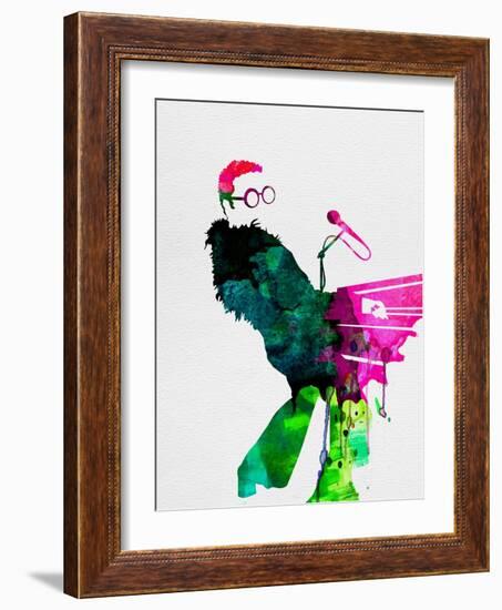 Elton Watercolor-Lora Feldman-Framed Art Print