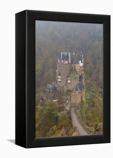 Eltz Castle in Autumn, Rheinland-Pfalz, Germany, Europe-Miles Ertman-Framed Premier Image Canvas