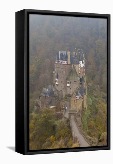 Eltz Castle in Autumn, Rheinland-Pfalz, Germany, Europe-Miles Ertman-Framed Premier Image Canvas