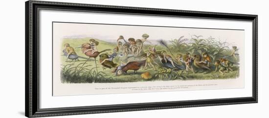 Elves and Their Tricks-Richard Doyle-Framed Art Print