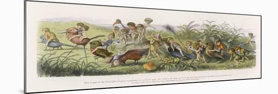 Elves and Their Tricks-Richard Doyle-Mounted Art Print