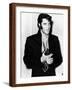 Elvis Presley, at the International Hotel, Las Vegas, Where He Is Giving a Concert, August 1969-null-Framed Photo
